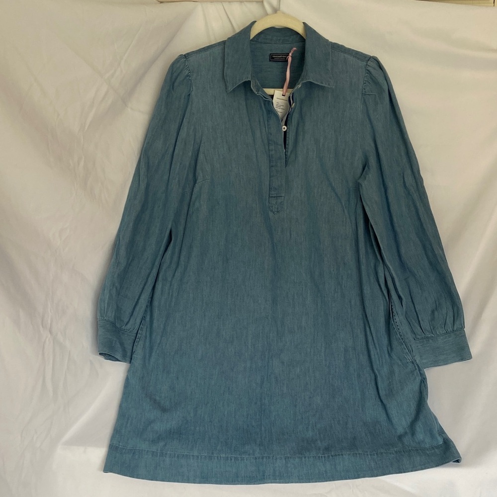 Vineyard Vines Blue Mini Dress